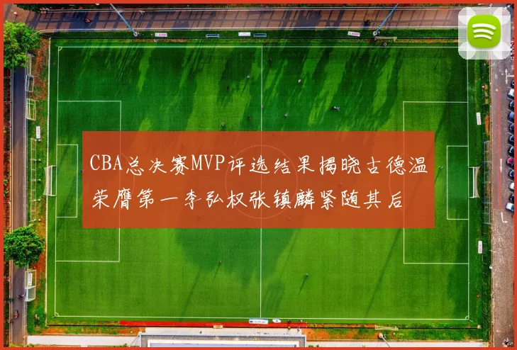 CBA总决赛MVP评选结果揭晓古德温荣膺第一李弘权张镇麟紧随其后